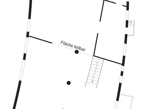 Grundriss Obergeschoss (nicht maßstabsgetreu)