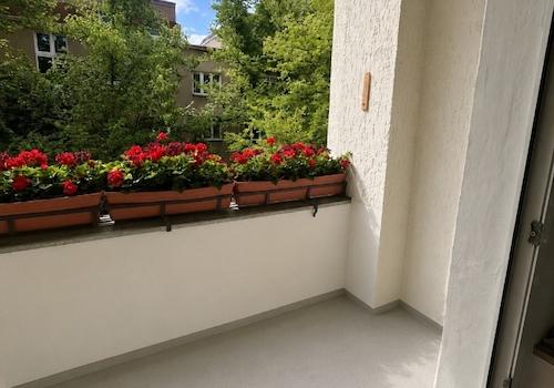 Balkon, nachbearbeitet (ohne Möbel)