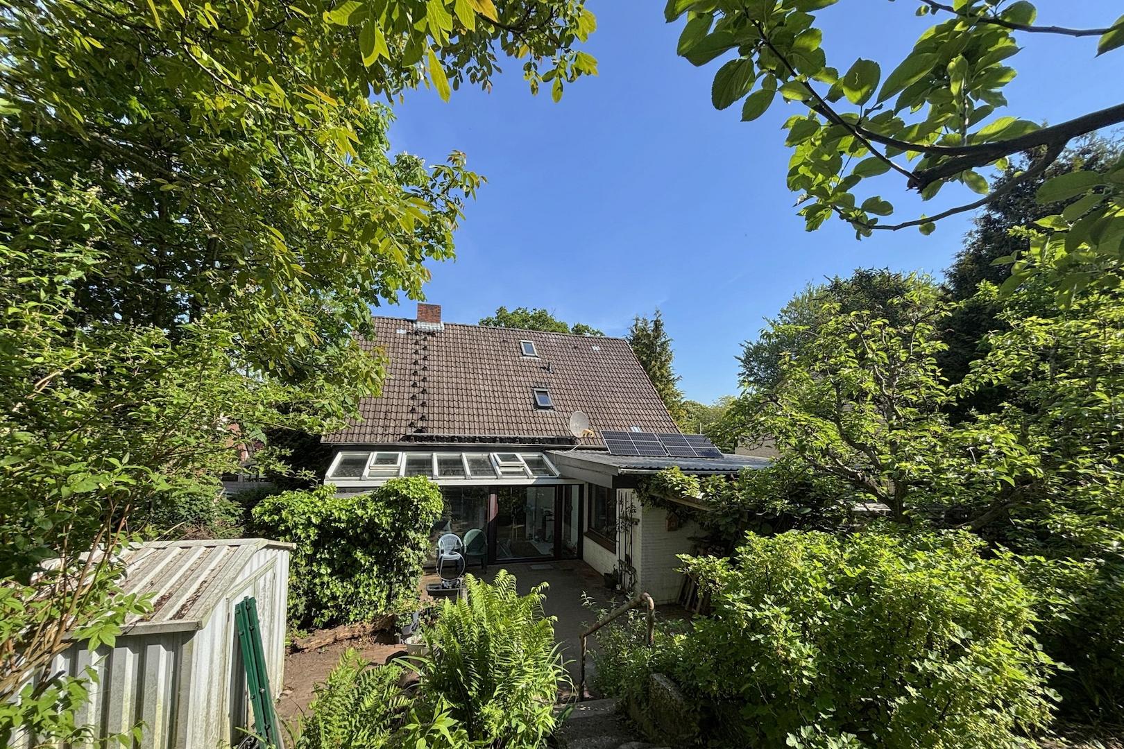Blick aus dem Garten