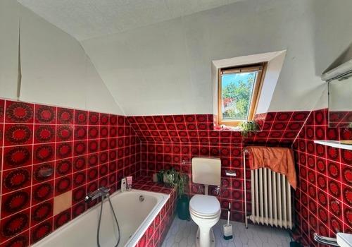 Badezimmer Dachgeschoss