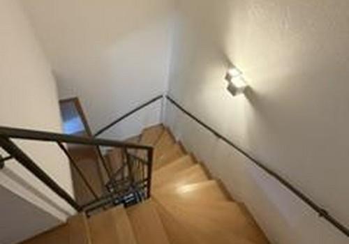 Treppe Stahl-Holz