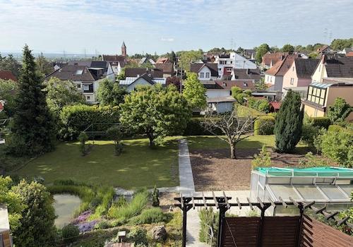 Blick aus dem Dachgeschoss