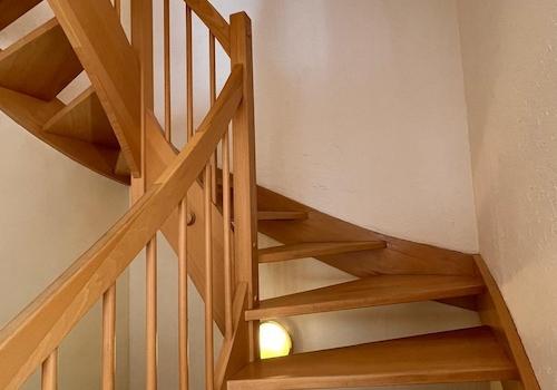 Massivholztreppe Buche