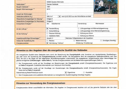 Energieausweis