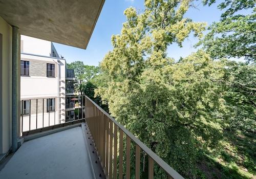 Ausblick Balkon