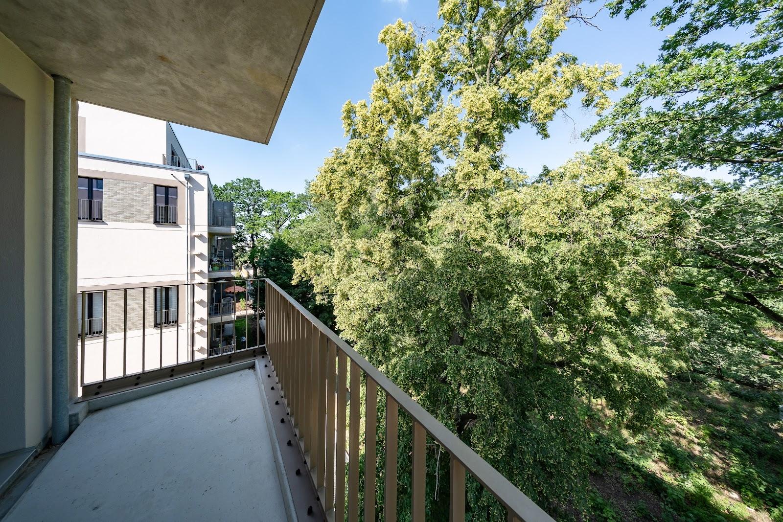 Ausblick Balkon