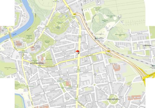 Geolyzer Kartenausschnitt
