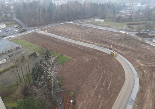 Anliegerstraße ist fertig
