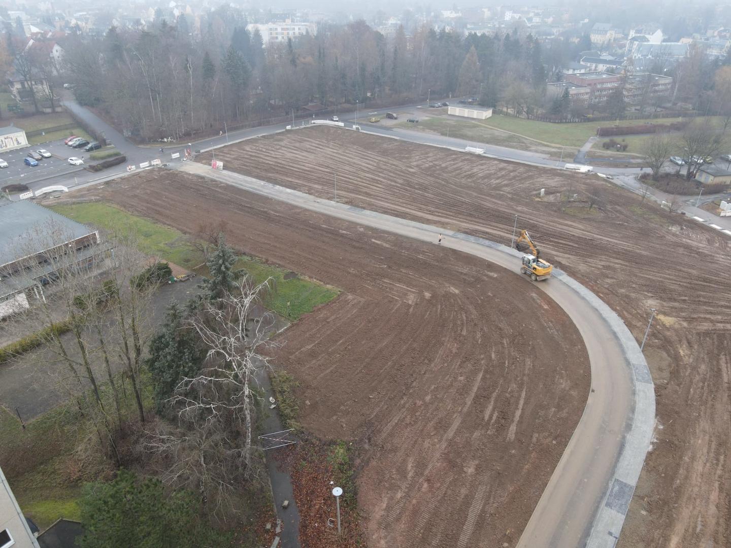 Anliegerstraße ist fertig