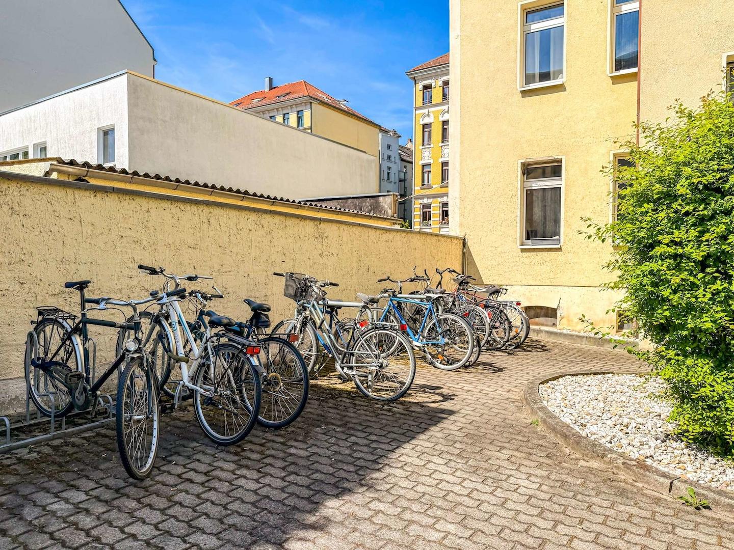 Fahrrad Stellplätze