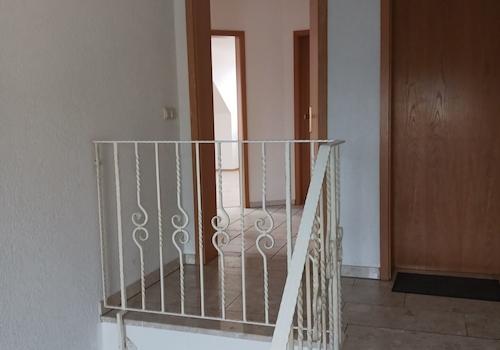 Eingang zur Dachgeschoßwohnung