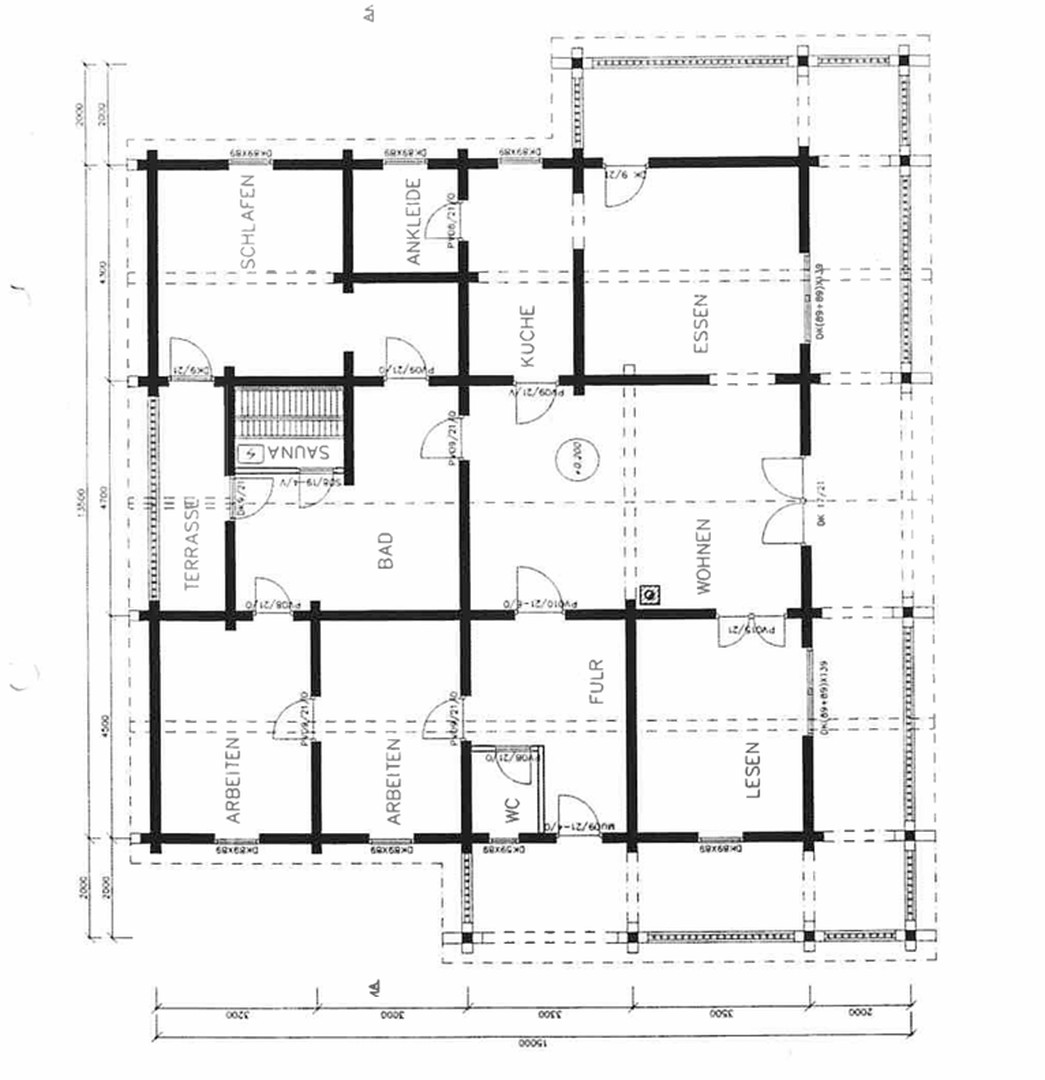 Grundriss Haupthaus