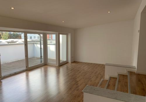 Ansicht Wohn,- Esszimmer