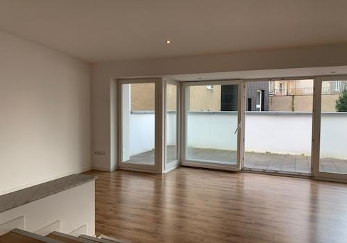 Ansicht Wohn,- Esszimmer