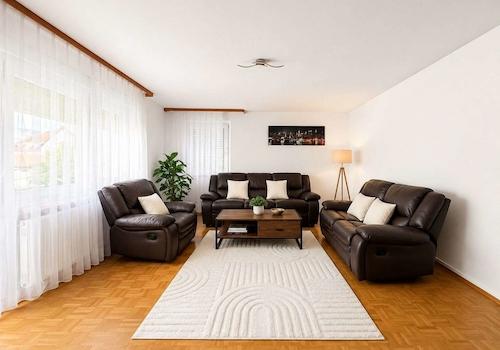 Wohnzimmer im Erdgeschoss