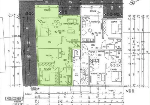 Grundriss Whg 1