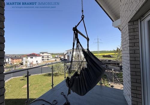 Balkon Ausblick ins Grüne