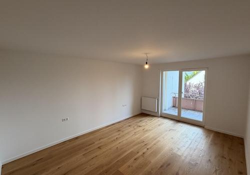Schlafzimmer mit Balkon