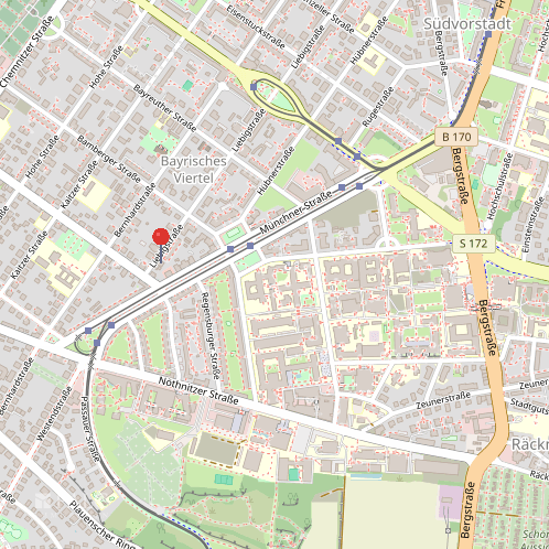 Direkt am Campus der TU-Dresden