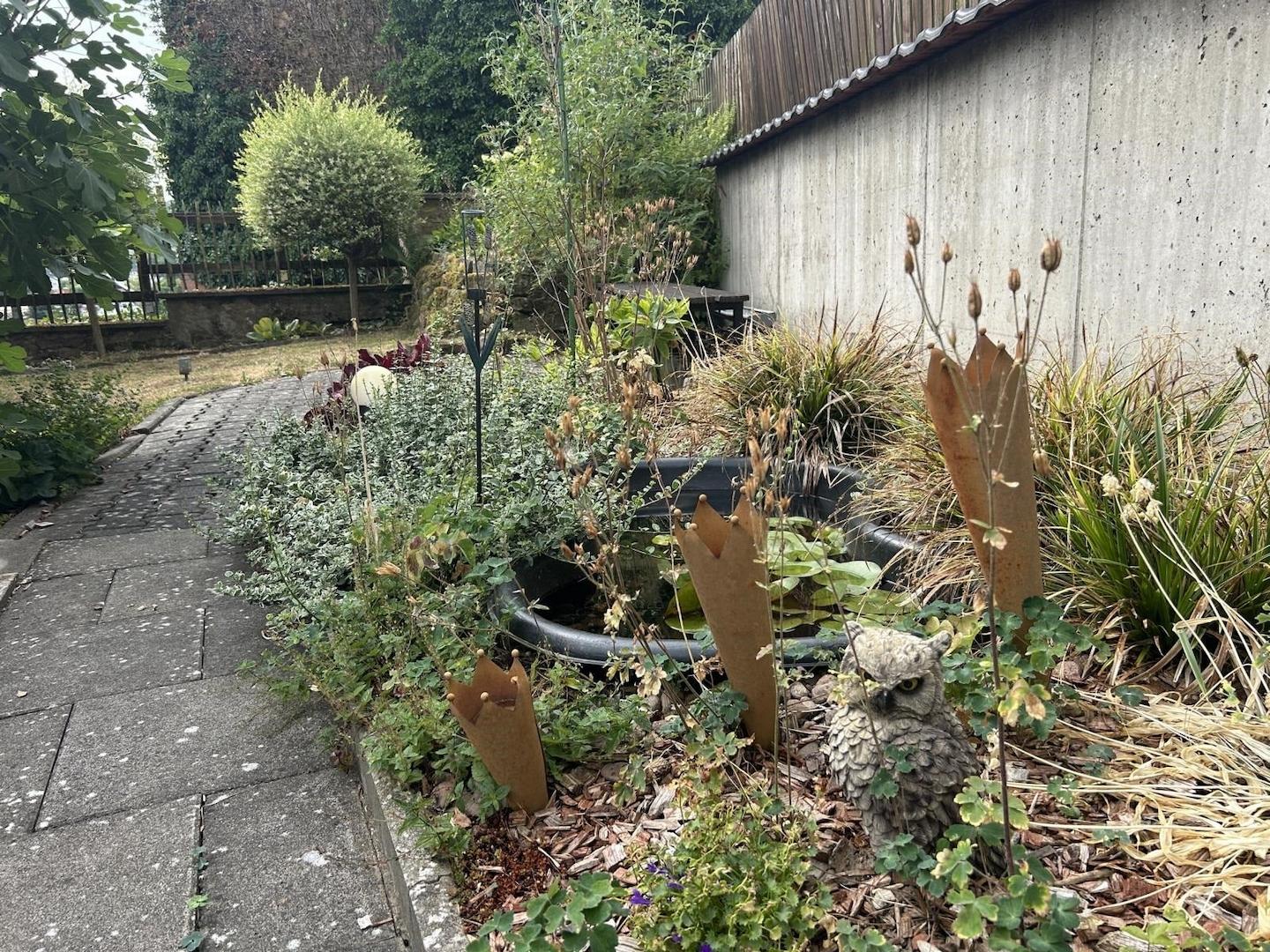 Garten mit viel Liebe zum Details