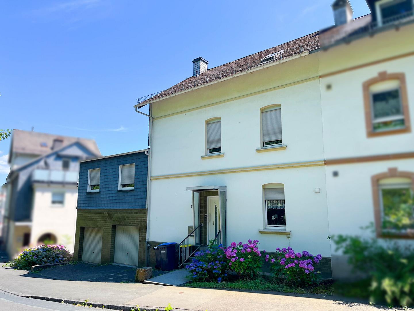 Hausansicht Straße