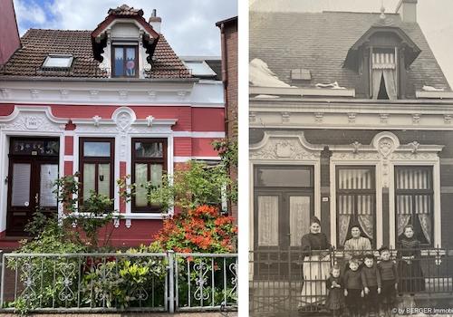 Außenansichten - rechts ca. um 1910