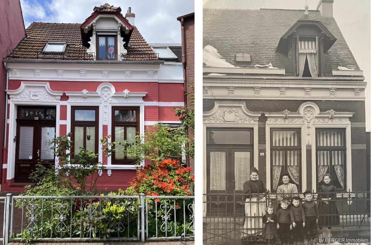 Außenansichten - rechts ca. um 1910