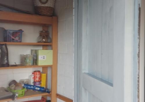 Abstellkammer am Balkon