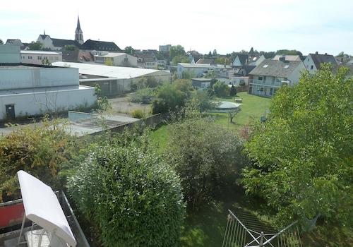 Ausblick vom Balkon