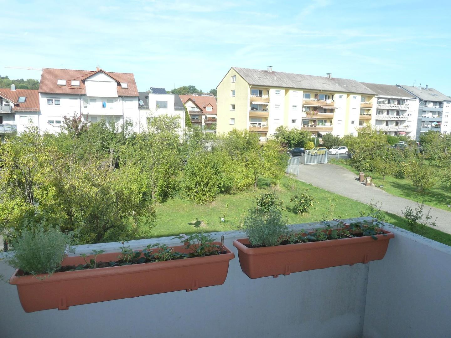 Ausblick von der Loggia