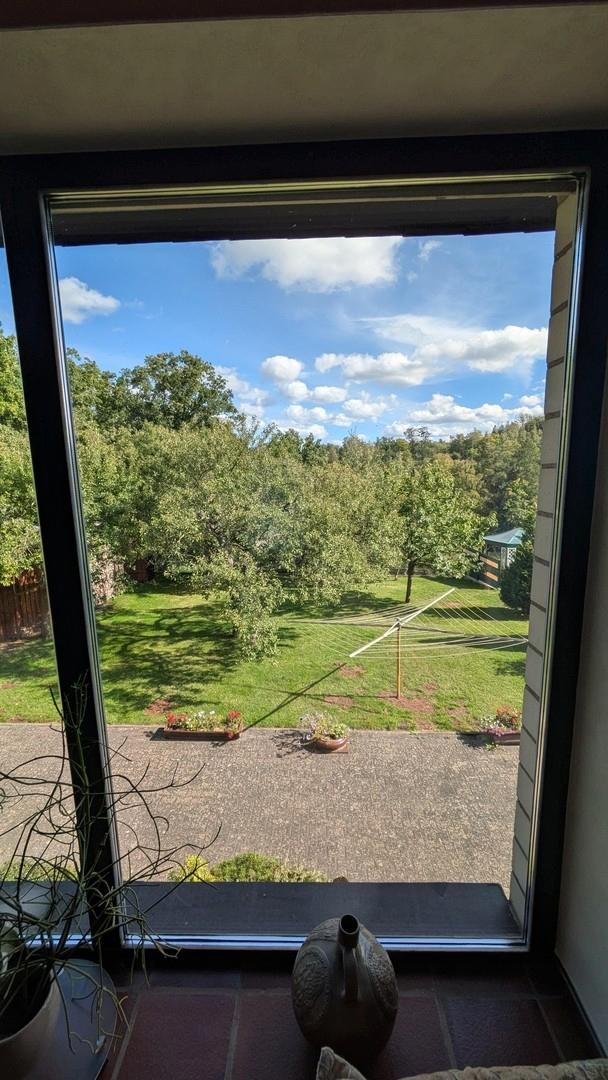 Ausblick Garten Essbereich