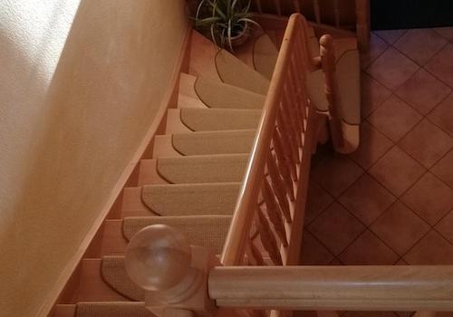Treppe zum OG