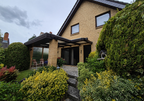 Garten zur Terrasse