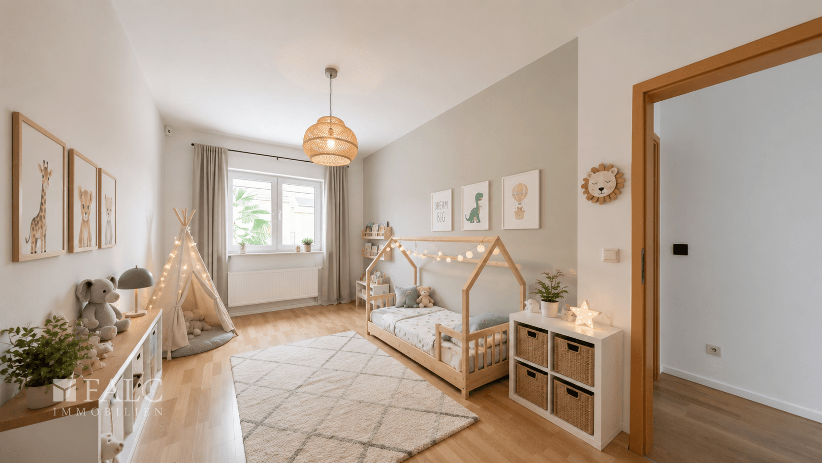 Kinderzimmer KI generiert 