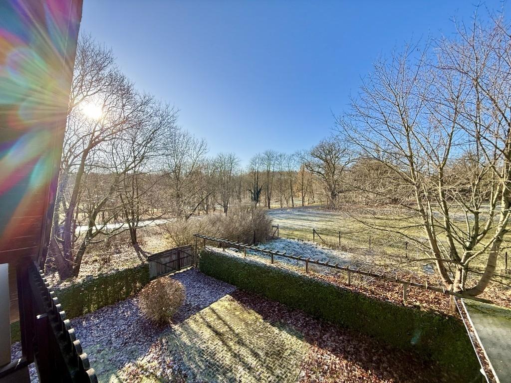 Blick vom Balkon