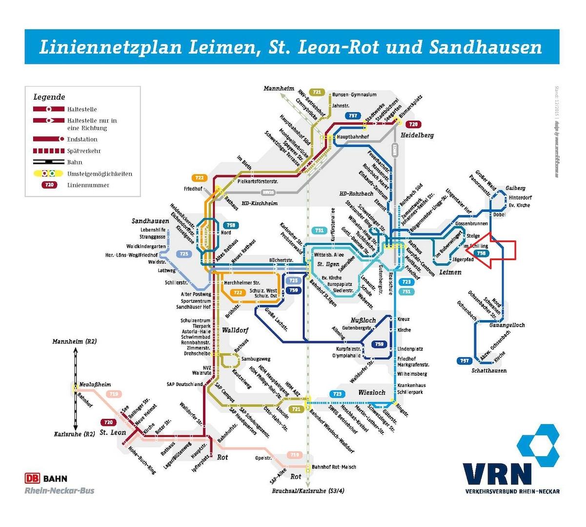 Busverkehr Leimen-Heidelberg