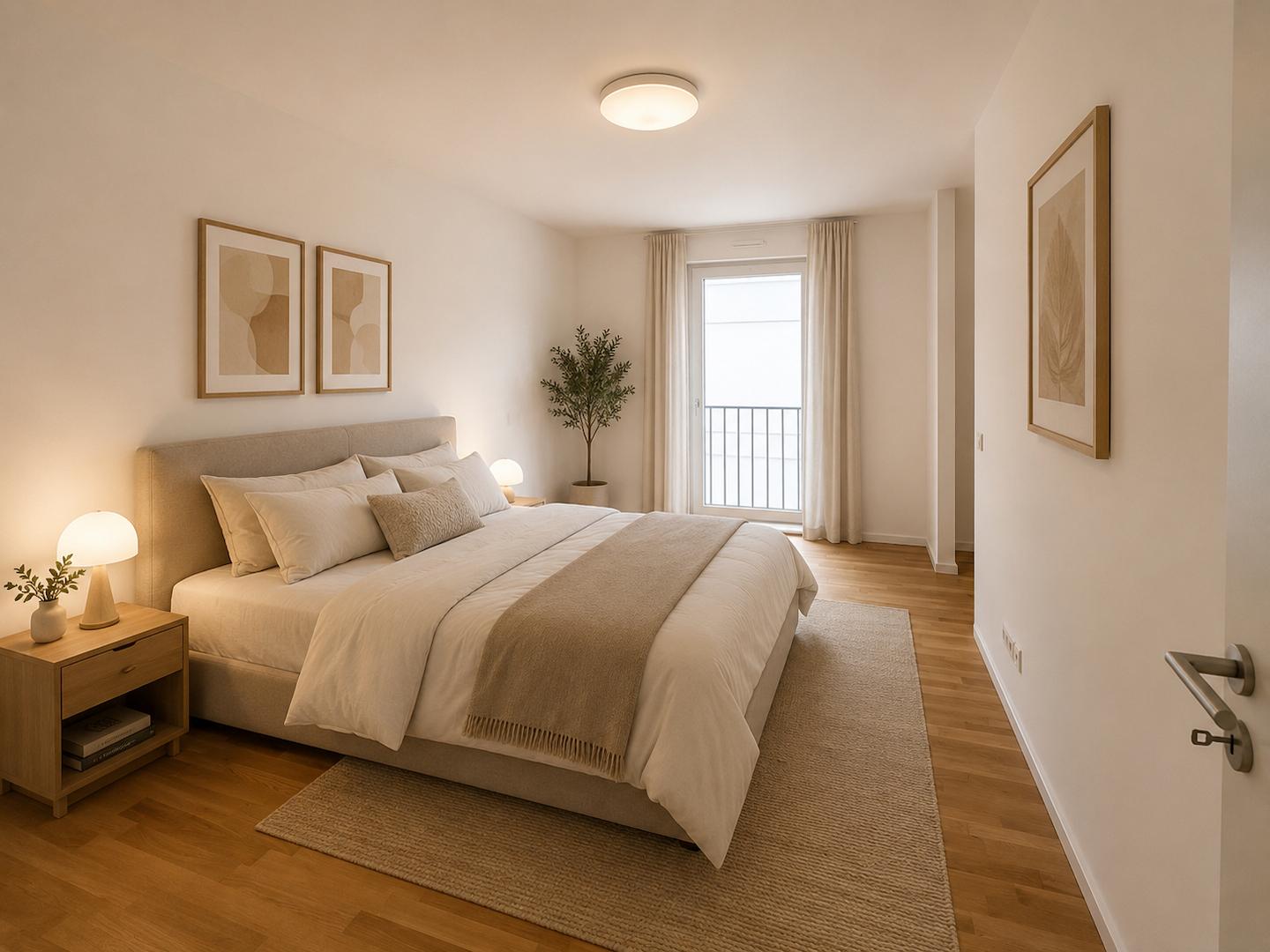 KI generiertes Einrichtungsbeispiel - Schlafzimmer