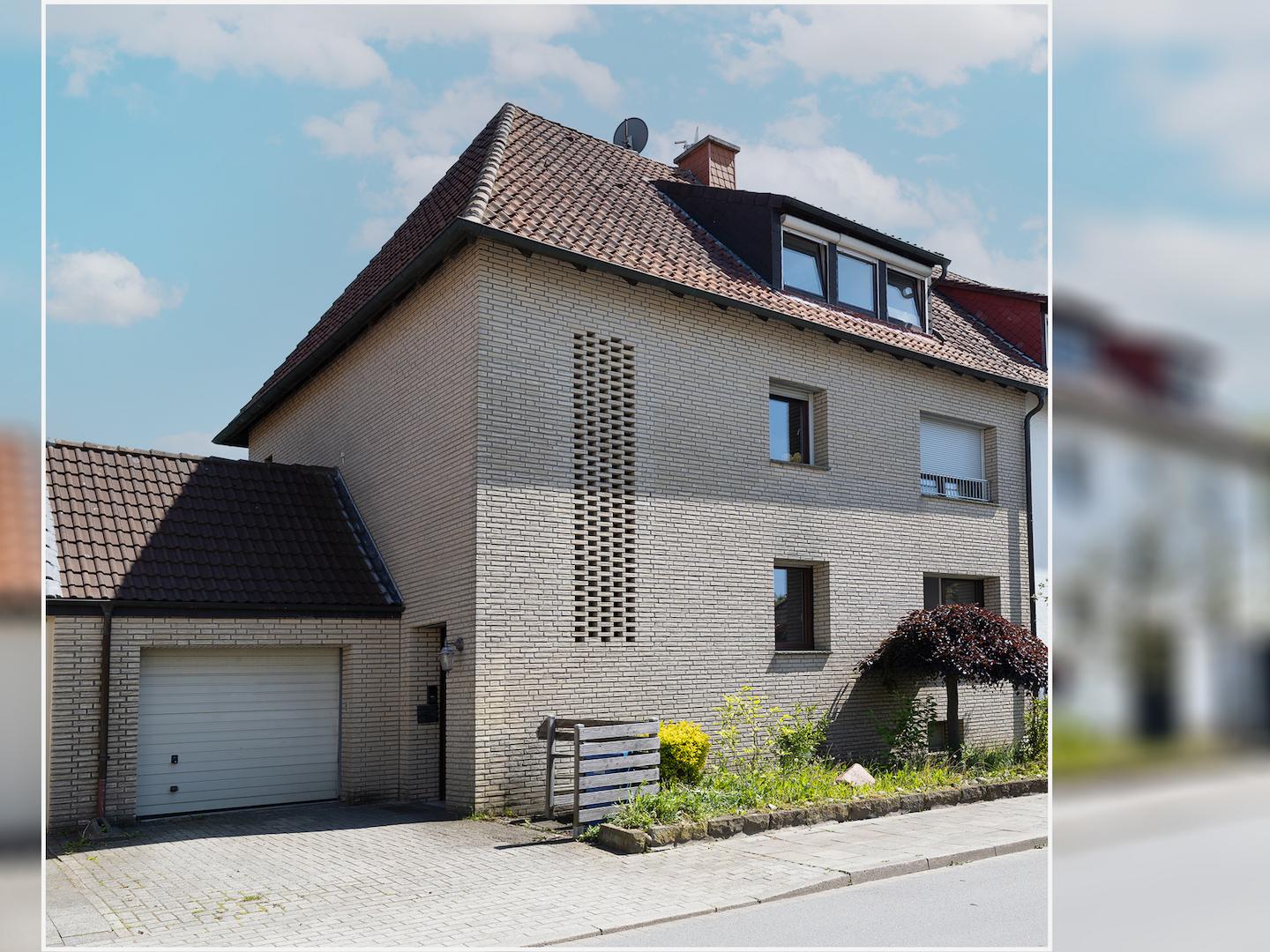 Hausansicht Straße