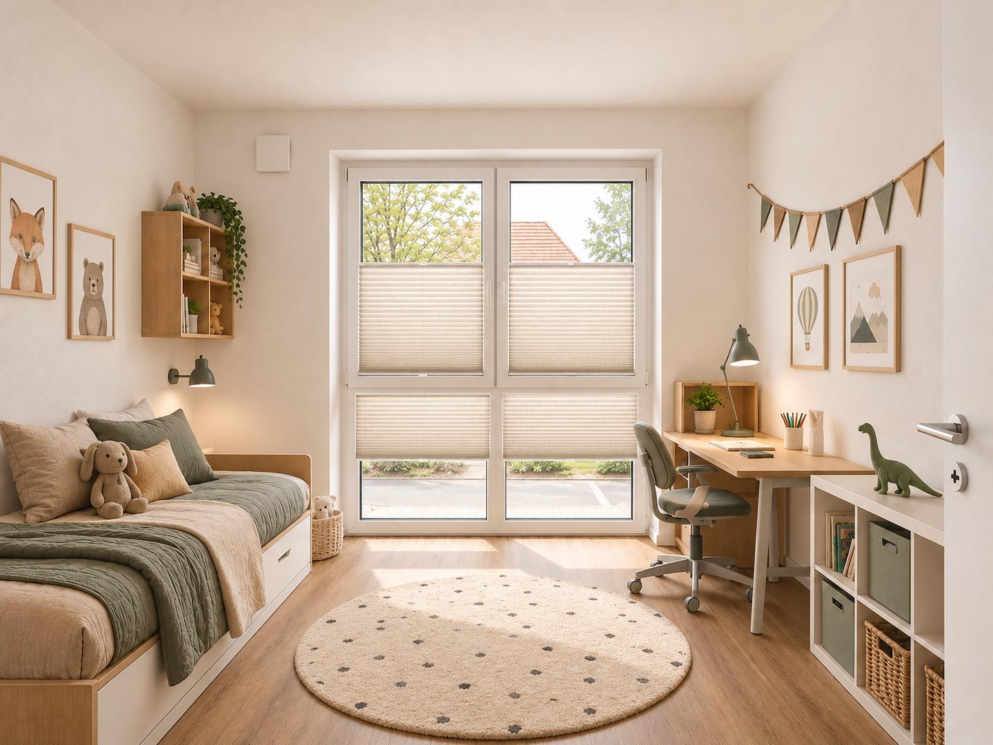 KI generiertes Einrichtungsbeispiel - Kinderzimmer