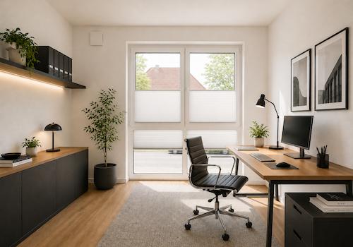 KI generiertes Einrichtungsbeispiel - Büro