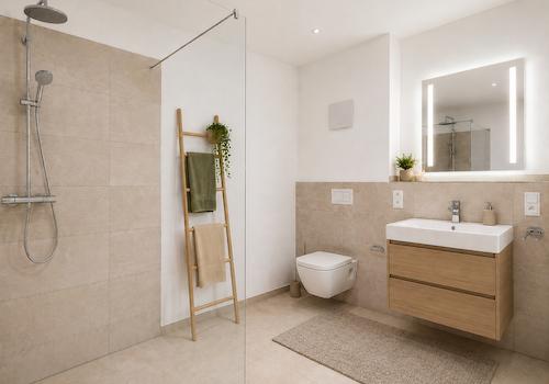 KI generiertes Einrichtungsbeispiel - Badezimmer