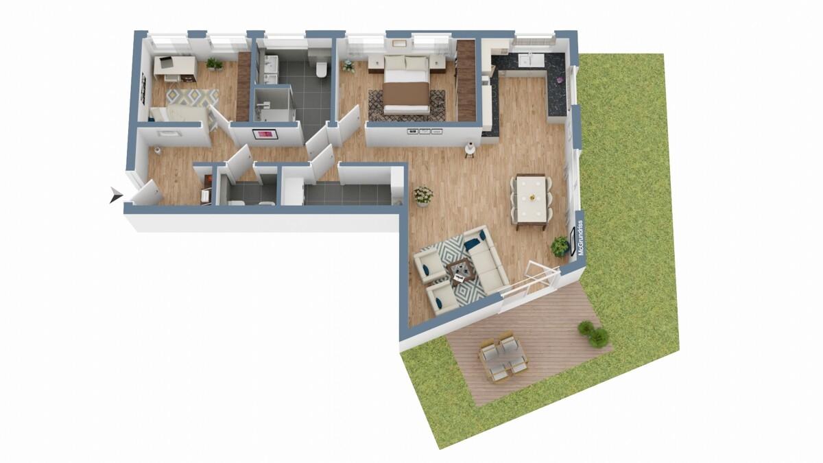 Grundriss Alternative