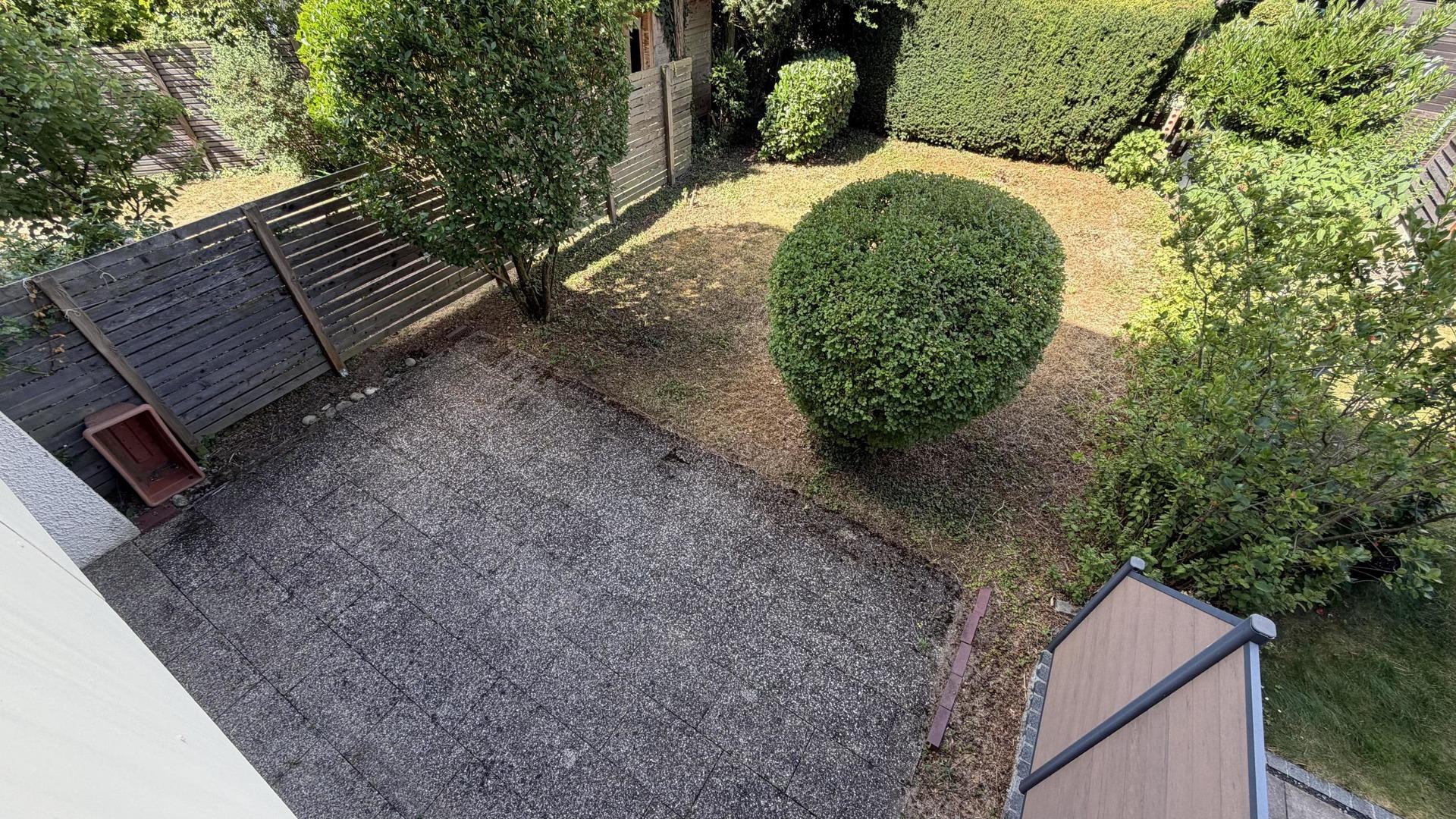 Terrasse und Garten