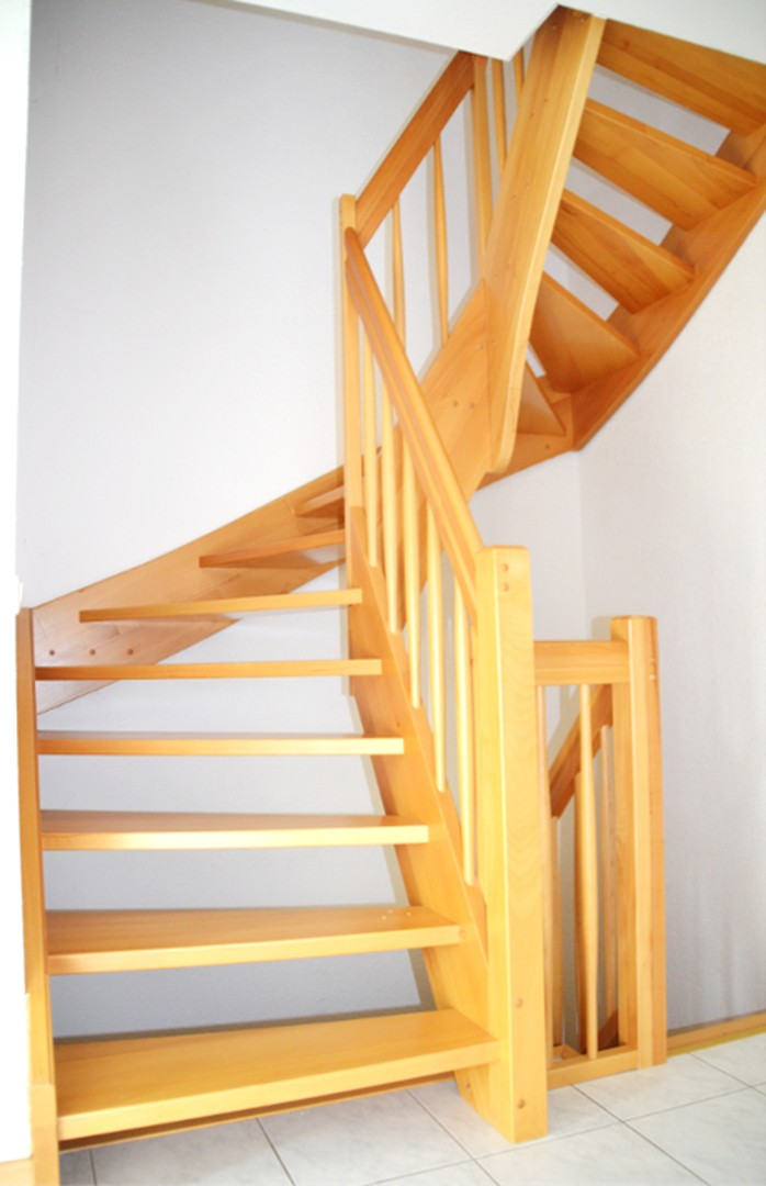 Echmassivholztreppe