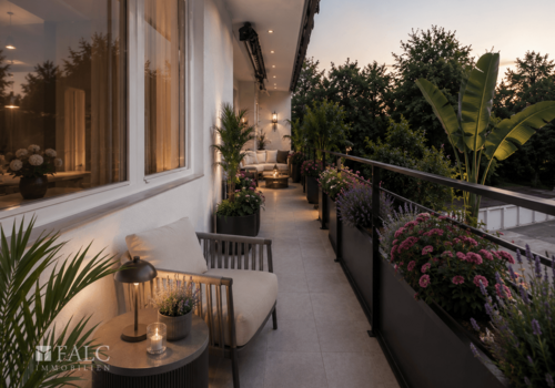 Balkon I KI-generiert