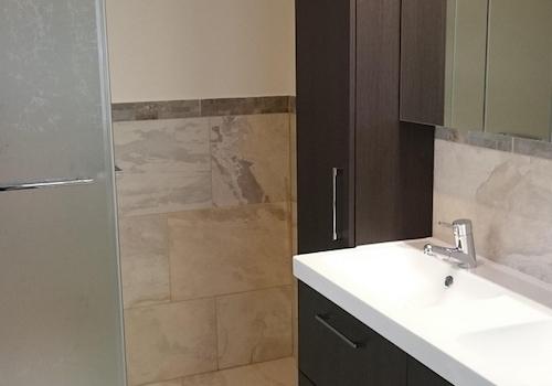 Badezimmer Doppelwaschbecken