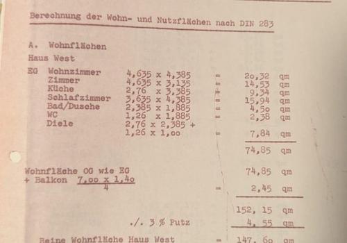 Wohnfläche
