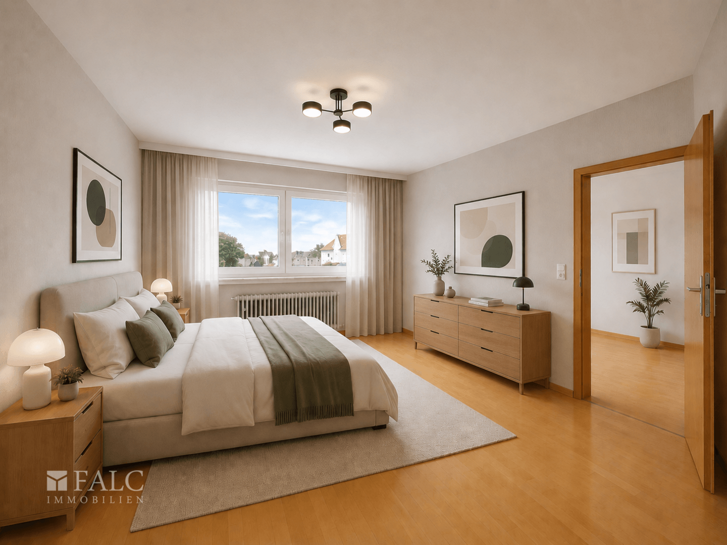 Schlafzimmer (KI-Visualisierung)
