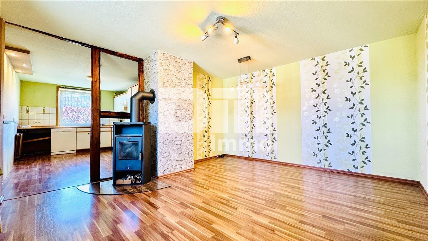 OG Wohn / Esszimmer offen / Kamin