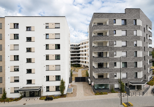 Aussicht Straßenseite